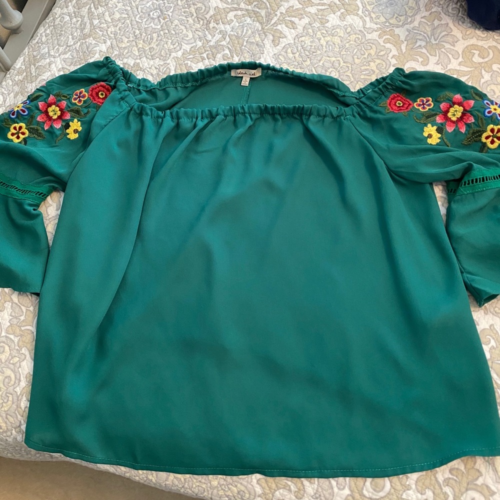 Off the shoulder shirt